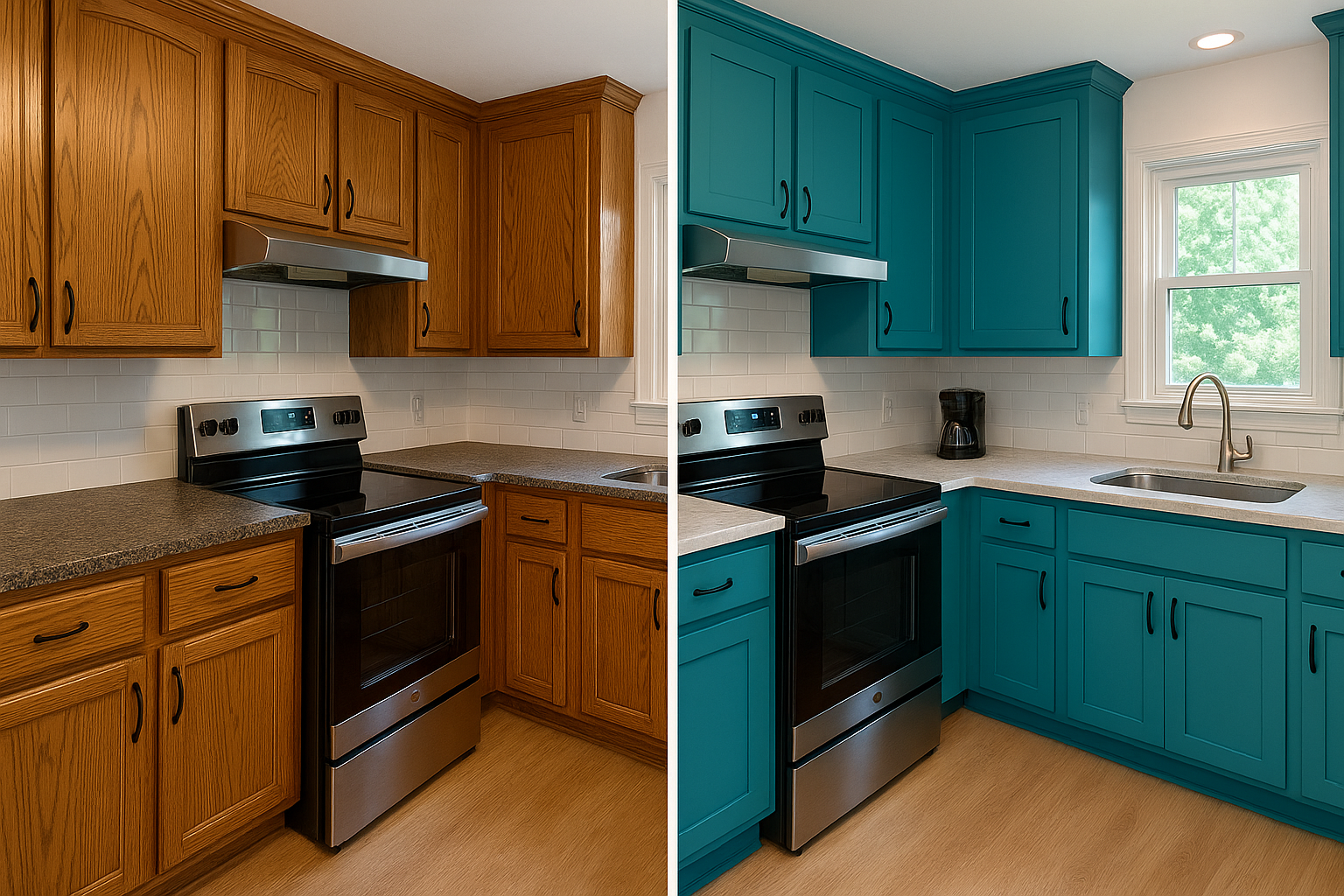 Kitchen Before & After